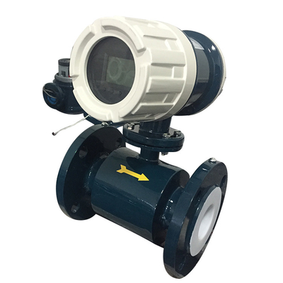 Soft Water Magnetic Flowmeters Food And Beverage Variable Area Flow Meter PTFE Lining