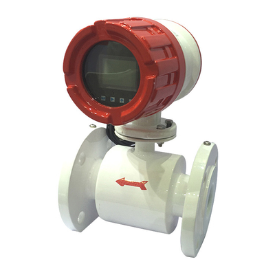 Digital Electromagnetic Flow Meter Low Price DN15 Flange Type