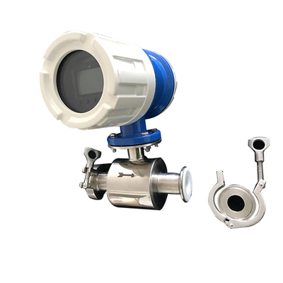 SS304 Sanitary Electromagnetic Type Flow Meter DN15-DN2000 For Beverage Industries