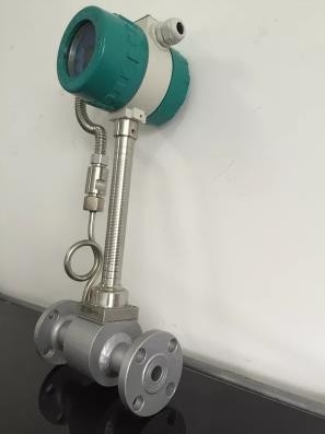 Flange Type Vortex Flow Meter Stainless Steel  For Steam  Air Liquid