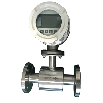 Compact Type Electromagnetic Flow Meter SS Material with 0.3 - 10m/s Velocity Range