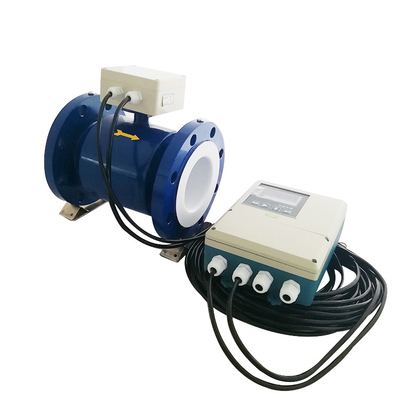 Remote Type EMF Electromagnetic Flow Meter with 316L / Hb / Hc / Ti / Ta / Pt-Ir Electrode Material