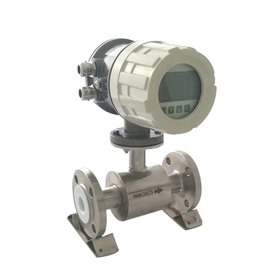 Integrated Type Electromagnetic Flow Meter SS Material with Liner Material of Rubber / PTFE / PFA / FEP / F46