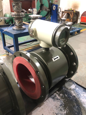 Coal Slurry Electromagnetic Water Flow Meter 6 Inch  Up To 0.2% Accuracy