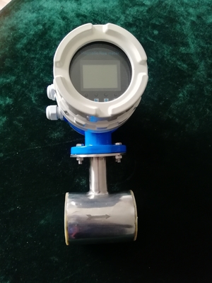 Clamp Type Digital Electromagnetic Flow Meter DN80 Low Conductivity Measurement