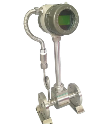 Compressed Air Steam Vortex Flow Meter  IP65 Simple Structure