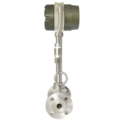 Stable Performance Vortex Flow Transmitter DN100 RS485 Output ±1.0%  Accuracy