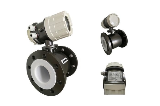 Integrated Electromagnetic Industrial Flow Meter 4 Inch Modbus RS485