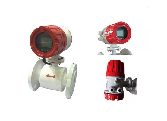 Low Conductivity Measurement Electromagnetic Flow Meter EMF Equipment For Chemical Liquid