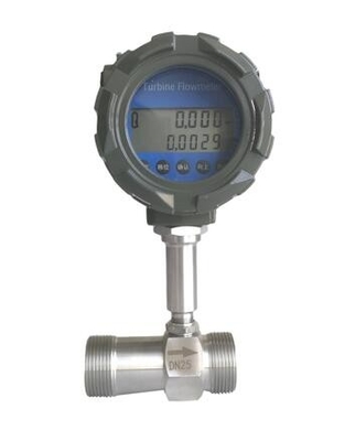 4 - 20mA Turbine Flow Metre Digital Turbine Flow Meter Easy Installation