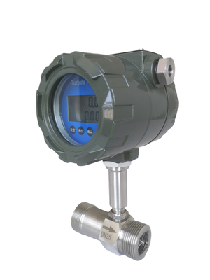 Stainless Steel Industrial Flow Meter  / Turbine Flow Meter IP65