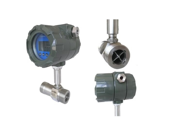 DN4 - DN200 Turbine Flow Meter IP65 Low Flow Rate Start LCD Display