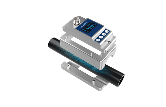 Mini IP54 OLED Display Clamp On Ultrasonic Flow Meter