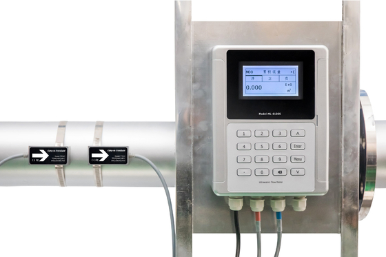 Waterproof Transit Time DN1200 External Pipe Flow Meter