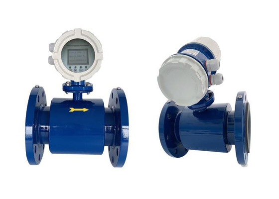 Multi - Language Electronic Magnetic Flow Meter Low Conductivity Measurement