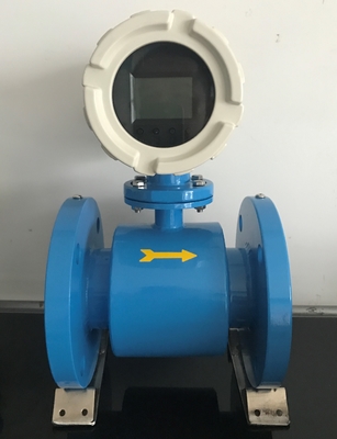 Metallurgy IP65 10m/S DN80 Flanged Mag Flow Meter