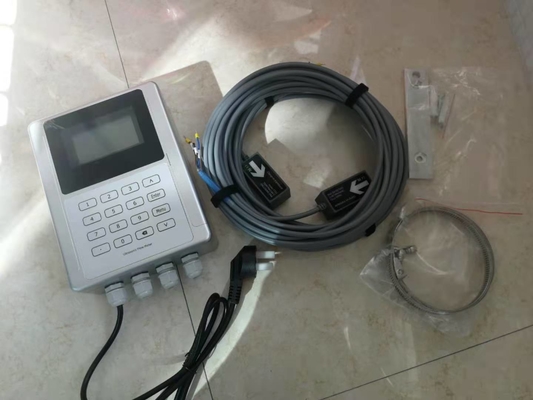 LCD Transit Time DN1200 IP65 Ultrasonic Flow Meter