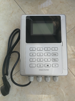 LCD Transit Time DN1200 IP65 Ultrasonic Flow Meter
