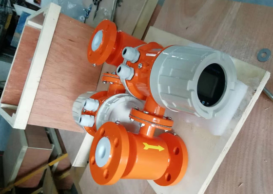 ANSI 0.6MPa IP67 DN15 Induction Magnetic Flow Meter