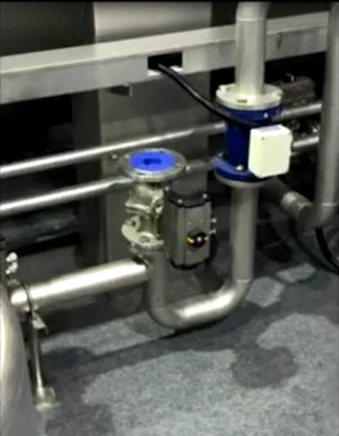 GB DN150 PTFE Liner ANSI150 Flanges Mag Flow Meter
