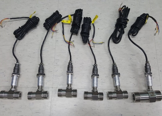 Petroleum LPG Gas IP65 DN4 24VDC Turbine Flow Meter