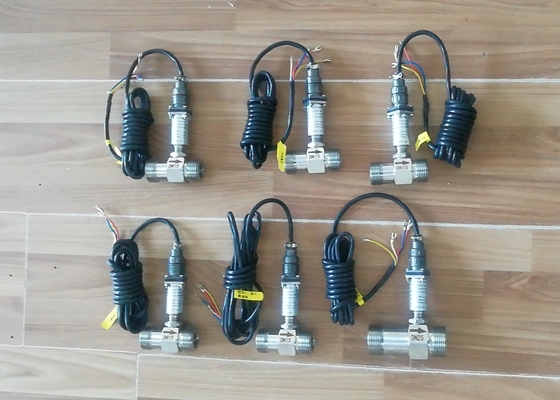 12VDC Pulse Output DN200 Liquid Gas Turbine Flowmeter