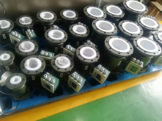 DN50 Mining Industry Slurry Magnetic Flow Meter IP68