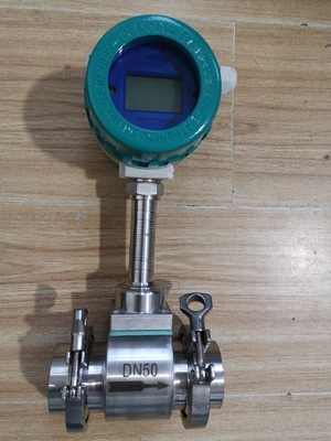 Pulse RS485 DN80 Intelligent Vortex Flow Meter IP65
