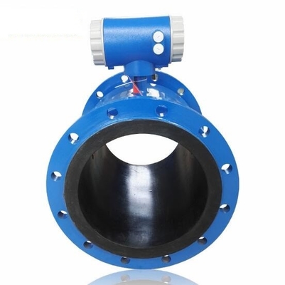 Mag Flow Meter With Carbon Steel DN800 Rubber Liner PN10 Flanges
