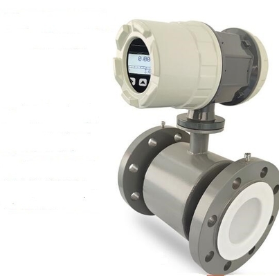 DN50 Electromagnetic Flowmeter With Remote Display For Chemical Fluids Magnetic Flow Meter