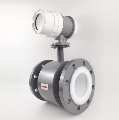 Liquid Magnetic Flow Meter DN400 Flange Connection High Temperature