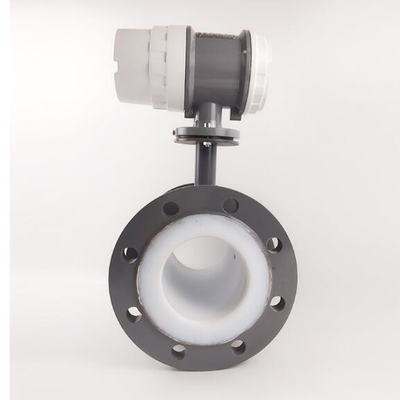 Liquid Magnetic Flow Meter DN400 Flange Connection High Temperature