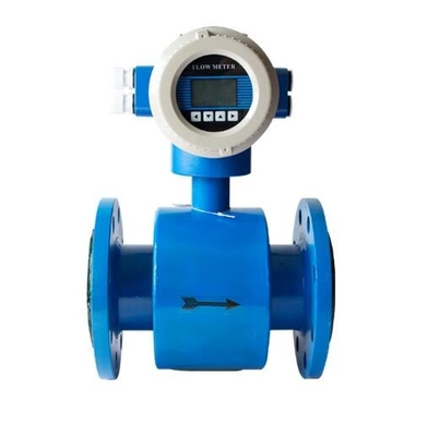 Liquid Sewage Water Electro Magnetic Flowmeter With Digital Display RS485 Output