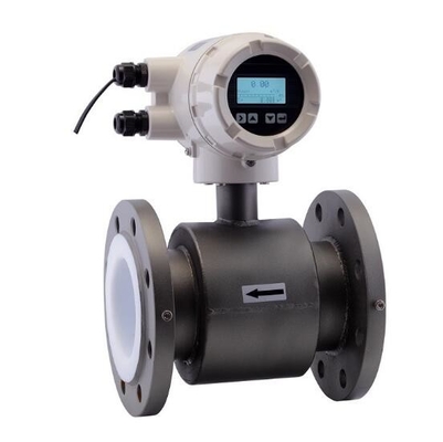 China Remote Electromagnetic Flow Meter With Indicator And Totalizer