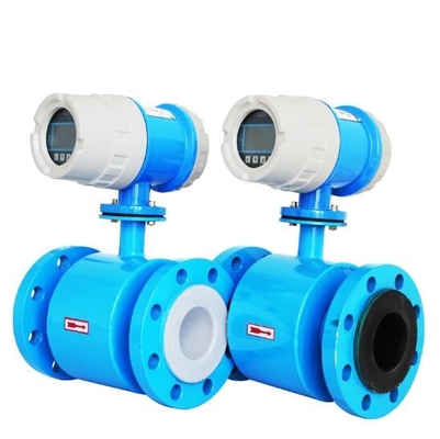 High Accuracy Mag Flow Meter Stainless Steel Body With RS485 and 4-20mA Output