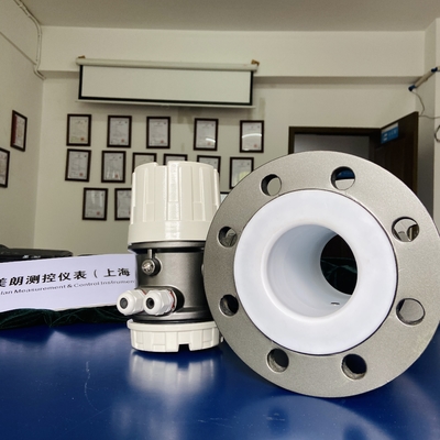 Electromagnetic Flow Meter With Tri Clamp RS485 DN300 PTFE Liner