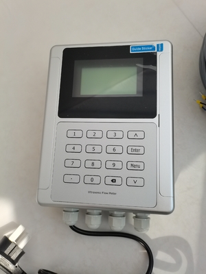 Wall Mounted Ultrasonic Flowmeter DN50mm DN6000mm Liquid Flow Meter Modbus RS485