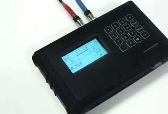 Digital Analog Ultrasonic Flow Meter Handheld Water Flow Meter