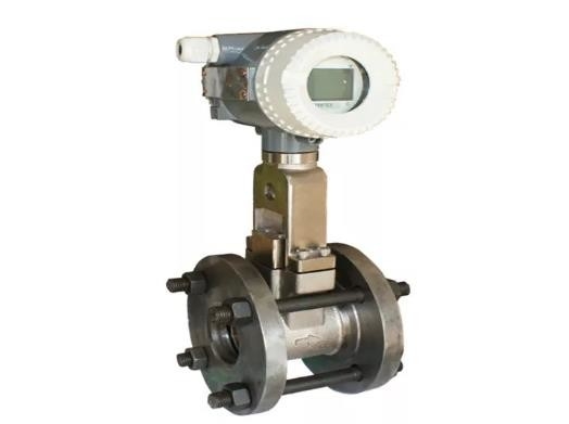 Professional 4 Inch Vortex Flow Meter IP65 1.0%  Liquid Accuracy 1.5%  Gas Accuracy