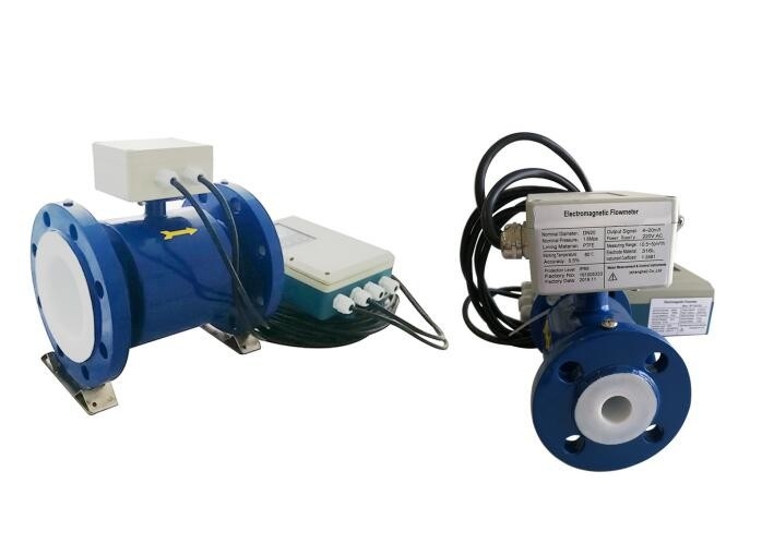 Divided Type Liquid Electromagnetic Flow Meter RS485 / Hart Mag Flow Meter