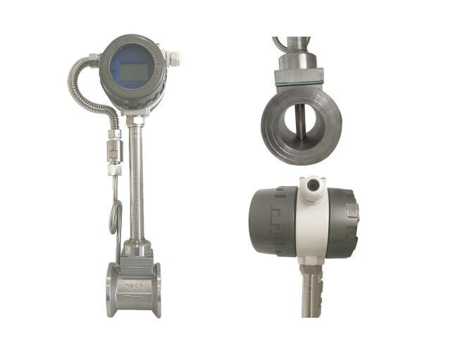 Integrated Liquid Vortex Type Flow Meter Explosion Proof Simple Installation